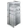 Hama Nexus CD Rack for 20 CDs (CD storage for hanging or standing, space-saving, small CD stand, for the office or any room), Silver