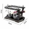 Wine racks metal Creative Wine Rack Solid Wood Wine Rack Hanging Wine Rack Goblet Holder Cup Holder Glassware Rack Shelf Wine Cooler Partition De