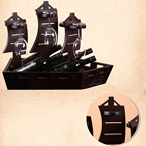 NEOCHY Wine Rack, Wine Rack Creative European Solid Wine Rack Decoration