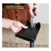 SANUS Wireless Speaker Stand for Sonos Five and Sonos Play:5 - Audio Enhancing Design for Vertical & Horizontal Audio with Built-in Cable Managem