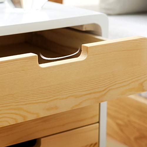 JYDQM Bedside Table Simple Bedside Cabinet ,Mini Small Locker Bedroom Solid Wood Bedside Storage Cabinet