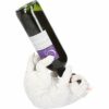 Nemesis Now Guzzlers West Highland Terrier Wine Bottle Holder 21cm White