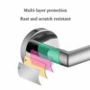 Towel Rack Stainless Steel Bathroom Towel Ring Multifunctional Wall Mounted Towel Bar Hand Paper Towel Holder Suitable for Kitchen Hotel Bedroom