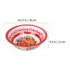 TOPBATHY Enamel Washing Bowl Chinese Vintage Enamel Basin Retro Nostalgia Deepened Foot Wash Basin Classic Water Container Enamelware Cereal Bowl
