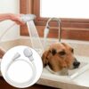Portable Handheld Shower Hose,Pet Showerhead Tap Hand Held Pet Shower Sprayer for Bathing Baby, Pets Shower, Washing Hair, Rinsing Vegetables