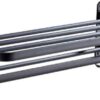 XHALERY Towel Rack Towel Rail Foldable With Hook Towel Rack Bathroom Black Space Aluminum Rack Kitchen And Bathroom Hotel Office 60cm (Size : 50c