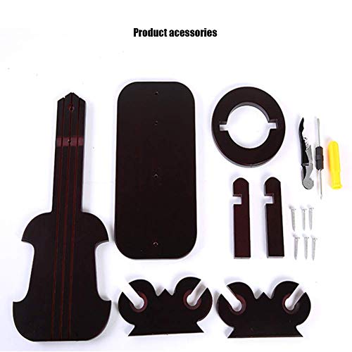 OUSIKA Wine Racks,Wine Glass Rack,Free Standing and Countertop Wine Storage Shelf Hold 1 Wine Bottles and 4 Wine Glass for Bar Cellar Basement Ca