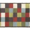 65cm x 150cm HUG RUG (check 10 design) machine washable doormat dirt trapper absorber door mat