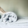 Feature Home Mattress Topper - 100% Hollow Fibre Bed Foam Hypoallergenic Microfiber with Strong Corner Straps for Luxury & Comfort Home Sofa Bed