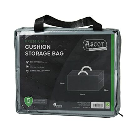Ascot Premium Cushion Storage Bag - 90 X 46 X 56 H Modern Grey