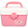 Zerodeko Lock Box for Medication Medicine Lock Box with Handle Locking Storage Box Portable Safe Box Large Storage Box with Lock