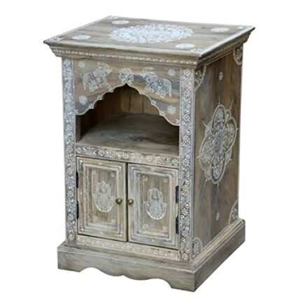 DKD Home Decor Bedside Table, Estándar