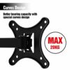 Polarduck Tilt & Swivel TV Wall Bracket Mount for 13-30 Inch, Articulating arm VESA Compatible LED LCD Monitor Plasma Screen, VESA Max 100 x 100,