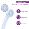 Blue Canyon Lunar Double Tap Shower Spray| Bathroom Accessory| Premium Shower Attachment for Bath taps| Push-on-Fitting| Suitable for Round & Ova