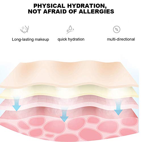 ALREMO HUANGXING - Face Humidifier, Mist Sprayer Face Steam Instrument Nano Mist Sprayer Face Hydration Sprayer, for Legs Face Body Hands