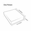Kisbeibi Stretch Sofa Slipcover,Washable Couch Covers Seat Cushion Cover Replacement with Elastic Bottom Universal(Gray)