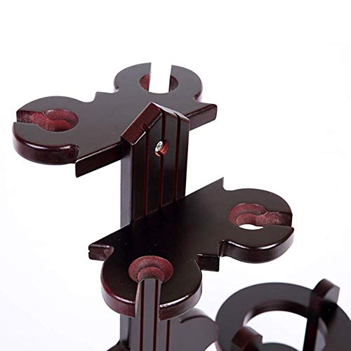 OUSIKA Wine Racks,Wine Glass Rack,Free Standing and Countertop Wine Storage Shelf Hold 1 Wine Bottles and 4 Wine Glass for Bar Cellar Basement Ca