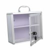 Ciieeo 1 Set Multi-layer Medicine Box with Lock Medication Lock Box Auto First Aid Kit for Car Clear Container Lockable Storage Containers Car Me