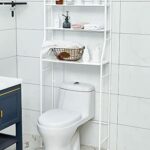 Chunful 3 Tier Over The Toilet Storage 3 Shelf Bathroom Organizer Over Toilet 63 x 27 x 10 Inches Over The Toilet Shelf Stable Freestanding Multi