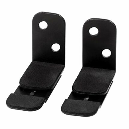 Hama 108745 Soundbar Wall Bracket, Black (Universal for all common soundbars, also Sonos Playbar), 1.34 in*4.65 in*6.1 in