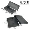 "N/A" 36 pcs Bed Slat Centre Caps Holders, Slat Bracket Cover,Replacement Plastic Bed Slat Holders Kits Bundles,for Single and Double beds，Connec