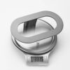 HIGOH Bath Towel Holder,Bathroom Hand Towel,Towel,Zinc Alloy Spray Towel Rack,Toilet Bathroom,Wall-Mounted Punched Hand Wipe Hanger