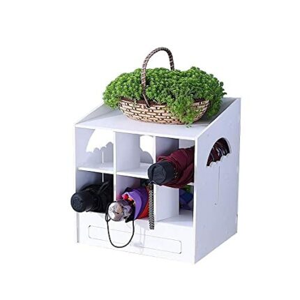 HIGOH Umbrella Stands, Drain Tray Umbrella Stand, for Short Umbrella Stand, with Drainer, for The Home Office Corridor Storage