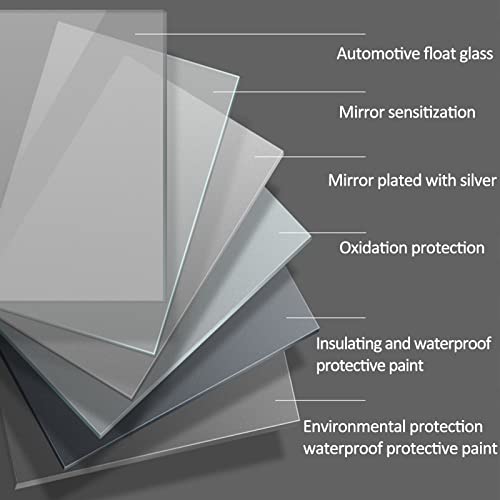 Bathroom Aluminum Frame Washing Table with Lighted Makeup round Smart Bathroom Bathroom Mirror (Various Styles), Bsingle Touch,