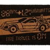 SD toys SDTUNI22204 Time Machine Back to The Future Doormat, Print, Multicoloured, One Size