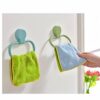 N/A Multifunctional Punch-free Towel Rack Kitchen Paste Rag Hanging Rack Bathroom Seamless Stickers Towel (Color : 3-pack)