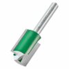 Trend CraftPro Straight Two Flute Router Cutter Bit, 1/4 Inch Shank, 18mm Cut Diameter & 25mm Cut Length, Tungsten Carbide Tipped, C028AX1/4TC