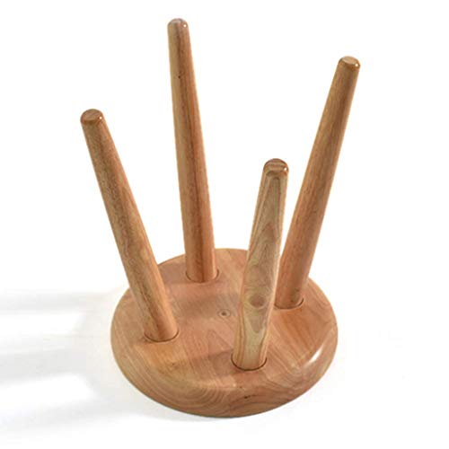 LUKEO Dining stool-stools Fashion Creative Round Stool Home Stool Dressing Table Stool Solid Wood Table Stool