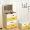 DINGZZ Multi-function Makeup Table Nordic Dressing Table Storage with Drawer Cabinet Bedroom White Black with Small (Color : D)