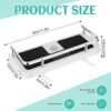 XMING Shower Bar, Shower Rack, No-hole Lifting Bar, No-nail Bathroom Tray, With Hook, Toilet To Store Flowers And Wine