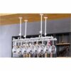 Stylish Simplicity Ceiling Stylish Simplicity Wine Rack Simple Creative Living Room Display Inverted Goblet Rack Bar Restaurant Kitchen Floating