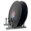 Vinyl Record Display Stand Drying Rack, Vinyl Record Storage 6-Album Display Holder Fits 12" or 7" 10" Record Album Lp’s, With soft silicone top