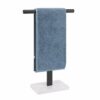 BathAce Hand Towel Holder, T-Shape Hand Towel Stand for Bathroom with Marble Base, 304 Stainless Steel Stand Hand Towel Rack Free-Standing Towel