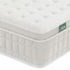 SZsuilong Small Double Mattress 120 x 190 x 26cm, 4FT Memory Foam Sprung Mattress, 10.2 Inch Hybrid Mattress with Comfortable Foam and Pocket Spr