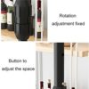 Wine Racks, Wine Holder, Multi-function Wine Storage Shelf, Upside Down Hanging Household Hanging Cup Racks, Stemware Wine Hanger Organizer Rack,