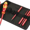 Wera Kraftform Kompakt VDE 7 Universal 1 Interchangeable Screwdriver set, PZ/SL, 7pc, 05003472001