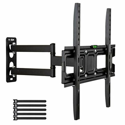 32-65" Single Pendulum Small Base TV Stand Bearing 35KG / 400 * 400 / Up And Down -10~10°4