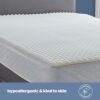 Silentnight Orthopaedic Single Mattress Topper - Contoured Memory Foam Supportive Topper to Relieve Neck Back Body Pain When Sleeping Reduce Stre