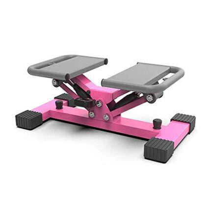TWDYC Fitness Exercise Elliptical Twister Stepper - Upgraded Quality Steel, Easy Standing Workout, Digital Display, Resistance Band Elliptical