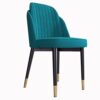 dining chair Kitchen Dining Room Furniture Chairs Velvet Dining Chair With Metal Legs Velvet Seat And Backrests For Lounge Kitchen Bedroom Living