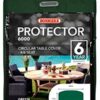 Bosmere Protector 6000 | Circular Table Cover | D 128cm H 71cm | 100% Waterproof, UV Protected, Heavy Duty 600D | 6 Year Guarantee | C545