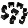 8 Pcs Wicker Furniture Clips Sofa Clips Sectional Alignment Anti-Slip Fasteners Clips for Outdoor Patio Garden Wicker Rattan (Inner Length: 4.25C