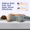ABENE Queen Mattress Topper for Back Pain Relief, Extra Thick Mattress Pad Pillowtop, Soft Mattress Protector Cover with 8"-21" Deep Pocket, Over