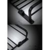 HIGOH Towel Racks,Bathroom Towel Rack Wall Mounted Towel Holder,Bathroom Towel Rack,Aluminum Alloy Oil Brushed Foldable Fixed Bath Towel Holder,F