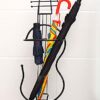 AANAN Umbrella Stands,Metal Umbrella Rack with Hooks, Creative Lute Sumbrella Stand, for Living Room, Hall, Front Door, Entrance Passage