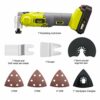 Cordless Oscillating Multi-Tool, DEWINNER 20V 2Ah Lithium-Ion, LED Variable Speed Universal Fit, Battery and Charger Include, 15-Piece Kit